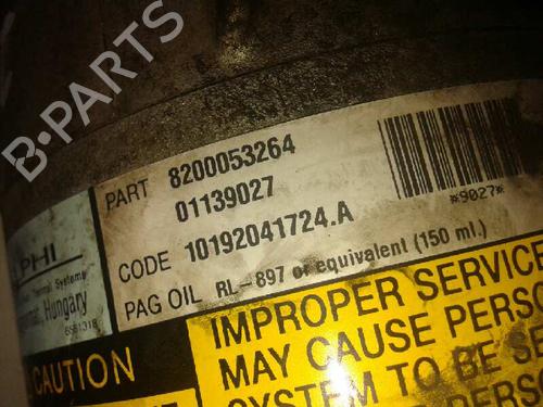 AC compressor RENAULT MEGANE II Estate (KM0/1_) | BP12646457M34