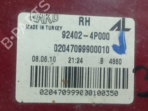 Right taillight HYUNDAI i20 I (PB, PBT)  | BP17019347C35 