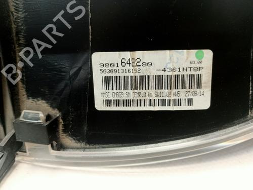 Instrument cluster PEUGEOT PARTNER Box Body/MPV  | BP27224282C47 