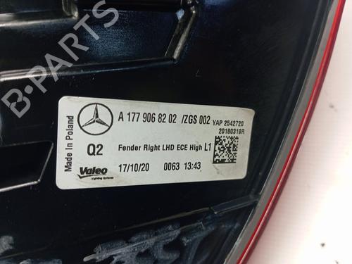Right taillight MERCEDES-BENZ A-CLASS (W177) A 250 e (177.086) | BP29723752C35 