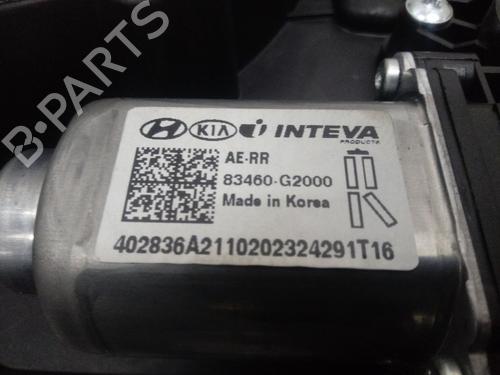 Rear right window mechanism HYUNDAI IONIQ (AE) 1.6 GDI Hybrid | BP13012556C25 