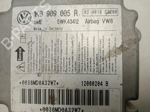Kollisjonspute styreenhet VW GOLF V (1K1) 1.9 TDI | BP16728433M53 