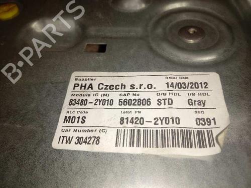 Rear right window mechanism HYUNDAI ix35 (LM, EL, ELH)  | BP12655363C25 