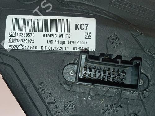 Right mirror OPEL INSIGNIA A Sports Tourer (G09)  | BP29606395C27 