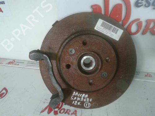 Used Left front steering knuckle DACIA SANDERO [2008-2025]  12636042