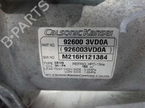 AC compressor NISSAN NV200 / EVALIA Bus  | BP12663018M34 