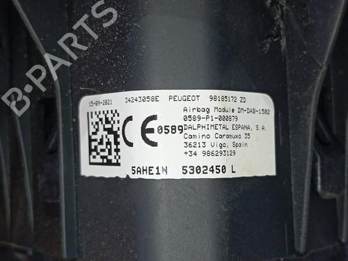Driver airbag PEUGEOT PARTNER Box Body/MPV (K9)  | BP29360611C9 