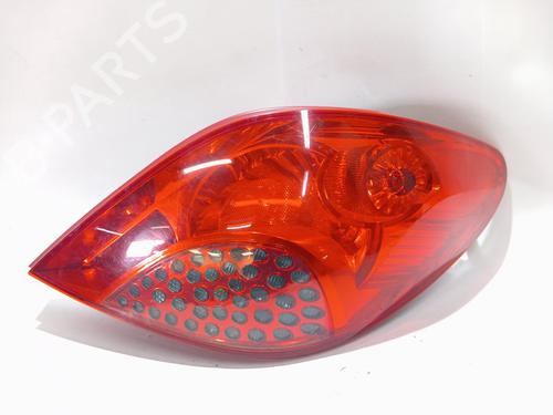 Used Right taillight PEUGEOT 207 (WA_, WC_) [2006-2015]  30375362
