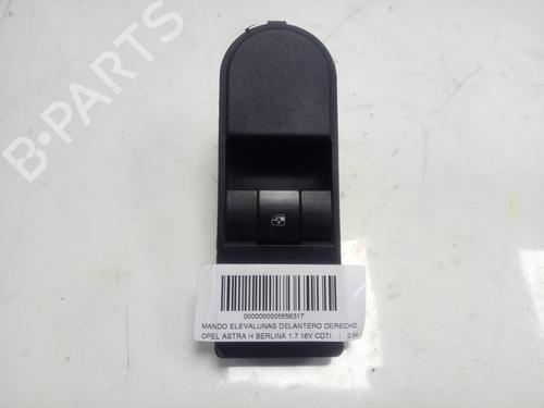 Used Right front window switch OPEL ASTRA H (A04) 1.7 CDTI (L48) (100 hp) 15617035