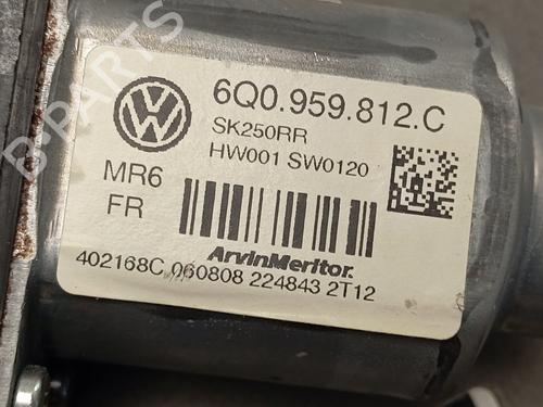 Rudehejsemekanisme Højre bagtil SKODA FABIA II (542)  | BP29191942C25 