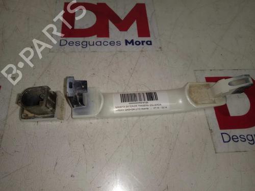 Rear left exterior door handle NISSAN QASHQAI / QASHQAI +2 I (J10, NJ10, JJ10E)  | BP12838391C130 