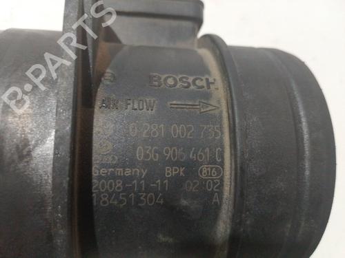 Mass air flow sensor VW GOLF VI (5K1) | BP26886638M95