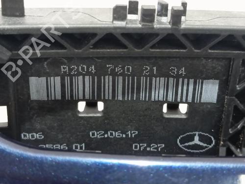 Rear left exterior door handle MERCEDES-BENZ GLA-CLASS (X156) GLA 220 d (156.903) | BP28817608C130 