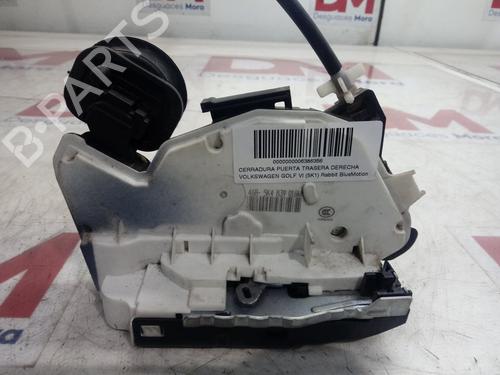 Used Rear right lock VW GOLF VI (5K1) [2008-2014]  12672482