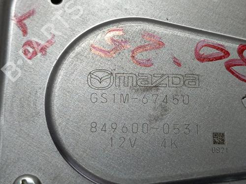 Rear wiper motor MAZDA 6 Hatchback (GH) 2.0 MZR-CD (GH14) | BP28812608M102