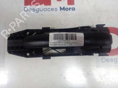 Used Rear left exterior door handle SEAT IBIZA IV (6J5, 6P1) [2008-2017]  16858007