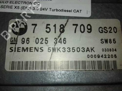 Electronic module BMW X5 (E53) 3.0 d | BP12639972M83 