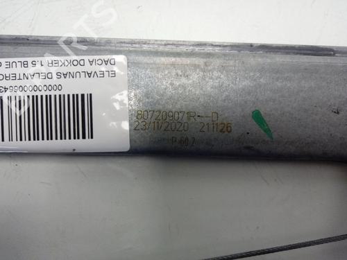 Front right window mechanism DACIA DOKKER MPV (KE_)  | BP15513326C23 