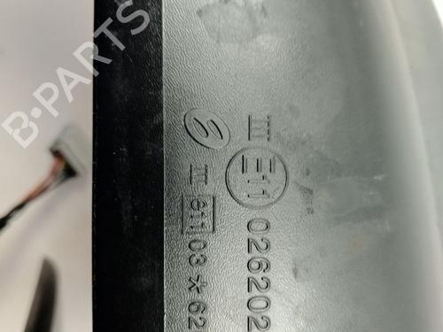 Right mirror NISSAN QASHQAI / QASHQAI +2 I (J10, NJ10, JJ10E)  | BP26708077C27 