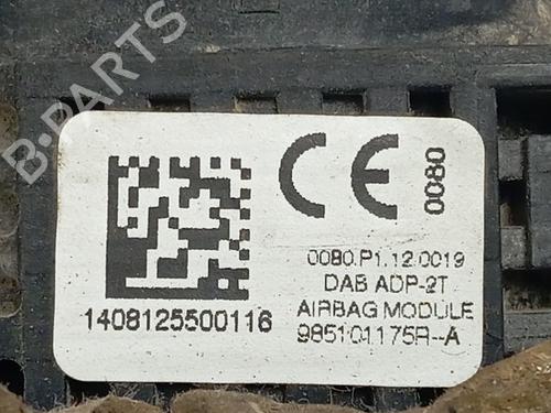 Driver airbag RENAULT KANGOO / GRAND KANGOO II (KW0/1_) 1.5 dCi 90 (KW05, KW08, KW0G, KW11) | BP29174618C9 