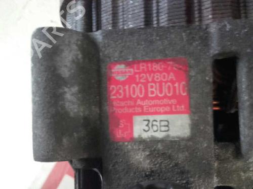 Alternator NISSAN PRIMERA Hatchback (P12) 1.9 dCi | BP12647451M7 