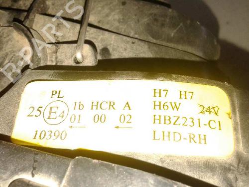 Right headlight MERCEDES-BENZ E-CLASS (W210) E 220 CDI (210.006) | BP12676605C29 