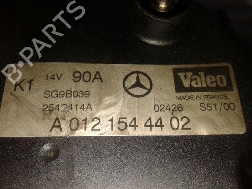 Generator MERCEDES-BENZ B-CLASS Sports Tourer (W245) B 200 CDI (245.208) (140 hp) 12670127