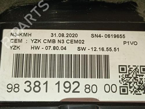 Instrument cluster OPEL COMBO E Tour / Life (K9) | BP38758036C47 - Image 4