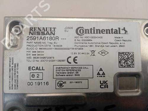 Electronic module RENAULT CAPTUR II (HF_)  | BP29729618M83 
