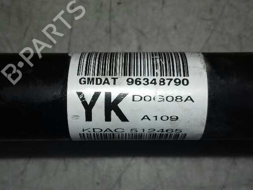 Left front driveshaft CHEVROLET AVEO / KALOS Saloon (T250, T255)  | BP12649765M38 