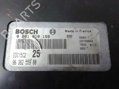 Engine control unit (ECU) PEUGEOT 406 (8B) 2.0 HDI 90 | BP16411529M57 