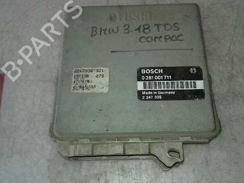 Used Engine control unit (ECU) BMW 3 Compact (E36) 318 tds (90 hp) 12649347