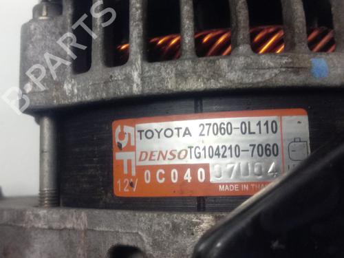 Alternator TOYOTA HILUX VIII Platform/Chassis (_N1_)  | BP17970521M7 