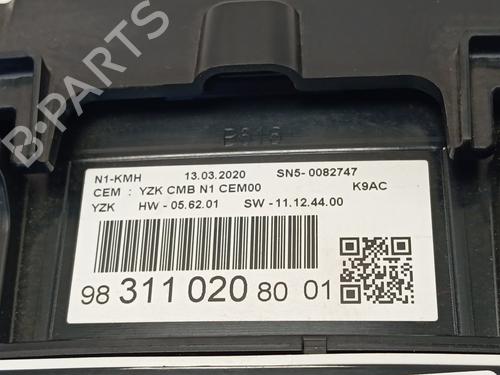 Instrument cluster CITROËN BERLINGO (ER_, EC_)  | BP22201169C47 
