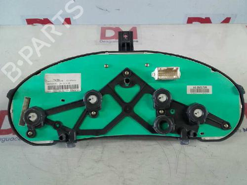 Instrument cluster CITROËN BERLINGO / BERLINGO FIRST Box Body/MPV (M_) 2.0 HDI 90 4WD (MBRHY, MCRHY) | BP12648322C47 