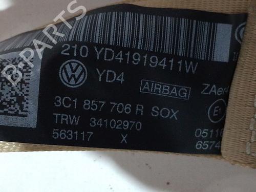 Front right seatbelt VW PASSAT B7 (362) 2.0 TDI | BP35800884I25 - Image 5