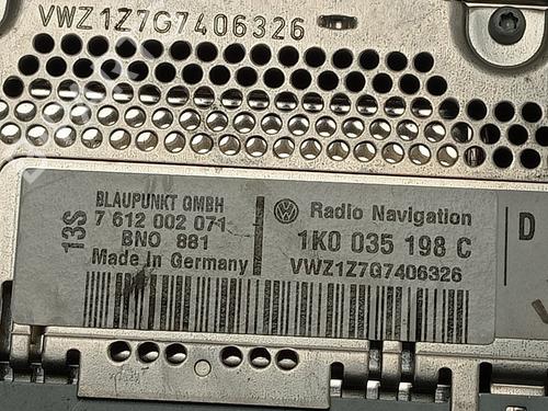 Radio VW GOLF V (1K1)  | BP17728397E6