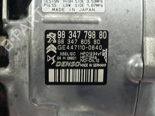 Used AC compressor PEUGEOT 2008 I (CU_) [2013-2025]  27480005