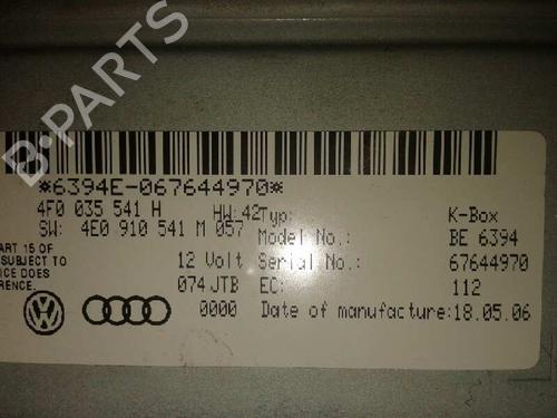 Radio AUDI A6 C6 (4F2) 2.0 TDI | BP12660752E6 