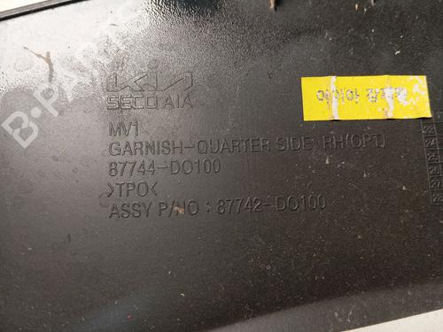 Rear right wheel arch trim KIA EV9 (MV)  | BP27881716C137