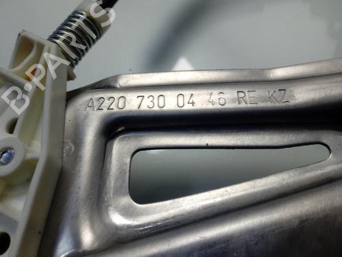 Rear right window mechanism MERCEDES-BENZ S-CLASS (W220) S 430 (220.070, 220.170) | BP17649595C25 