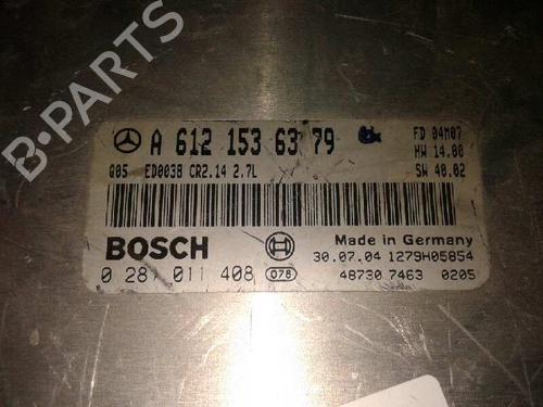 Engine control unit (ECU) MERCEDES-BENZ M-CLASS (W163) ML 270 CDI (163.113) | BP16634884M57 