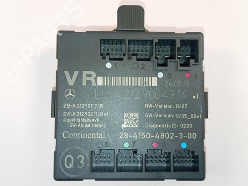 Used Electronic module Electronic module MERCEDES-BENZ E-CLASS (W212) E 220 CDI / BlueTEC (212.001, 212.002) (170 hp) 34538542 34538542
