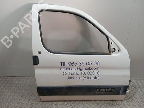 Used Right front door CITROËN BERLINGO / BERLINGO FIRST MPV (MF_, GJK_, GFK_) 1.6 HDI 75 (MF9HW, GJ9HWC, GF9HWC, GN9HWC) (75 hp) 29606386
