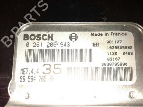 Engine control unit (ECU) PEUGEOT 307 (3A/C) 1.6 HDi | BP13088621M57 