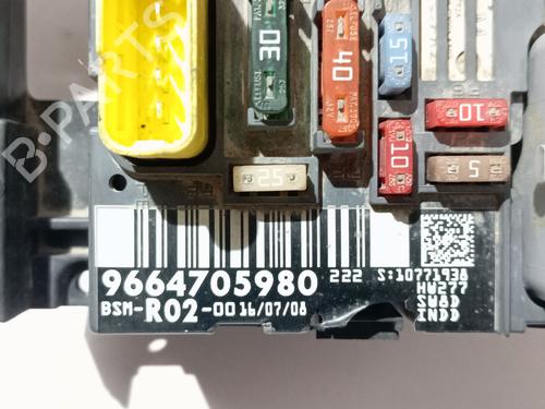 Fuse box CITROËN C5 III (RD_) | BP32361482E1 - Image 3