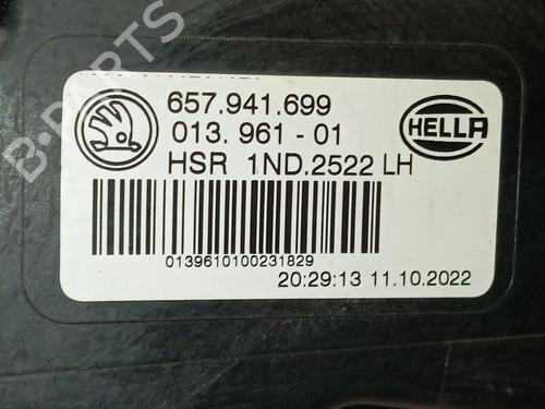Left front fog light SKODA SCALA (NW1) 1.0 TSI | BP39107216C30 - Image 3