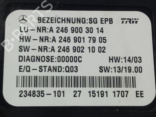 Electronic module MERCEDES-BENZ B-CLASS Sports Tourer (W246, W242)  | BP18091640M83 