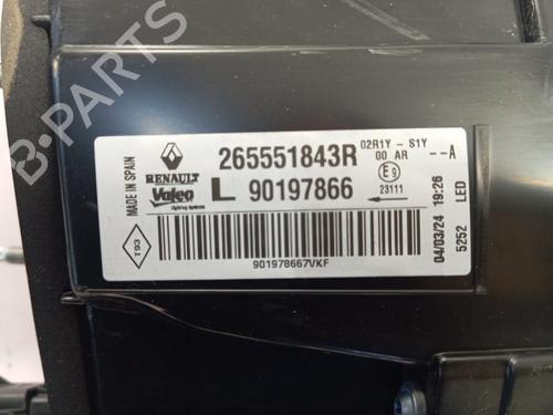 Venstre baglygte bagklap RENAULT MEGANE IV Hatchback (B9A/M/N_)  | BP29410529C79 