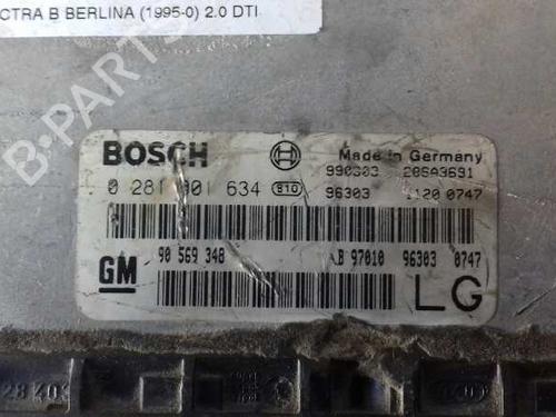 Engine control unit (ECU) OPEL VECTRA B (J96) 2.0 DTI 16V (F19) | BP12650717M57 